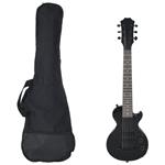 vidaXL Chitarra Elettrica per Bambini con Custodia Nera 3/4 30