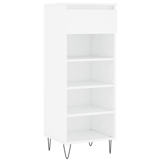 vidaXL Scarpiera Bianca 40x36x105 cm in Legno Multistrato - vidaXL - Idee  regalo