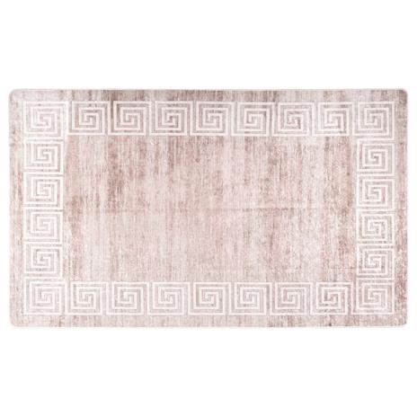 vidaXL Tappeto Lavabile Beige 120x170 cm Antiscivolo