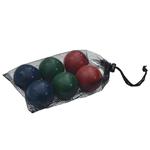 vidaXL Set Bocce 8 pz con Custodia Trasporto in Legno Massello di Pino