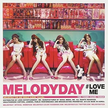#Love Me - CD Audio di Melodyday