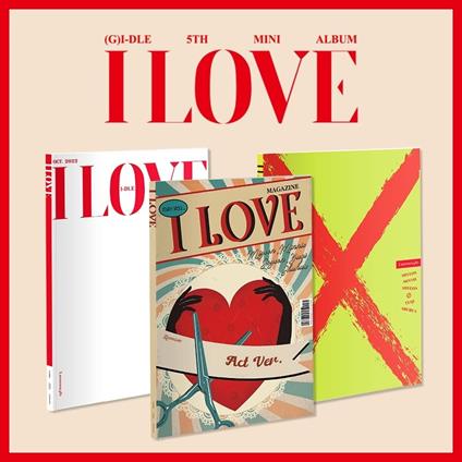 I Love (CD Book) - CD Audio di (G)I-dle