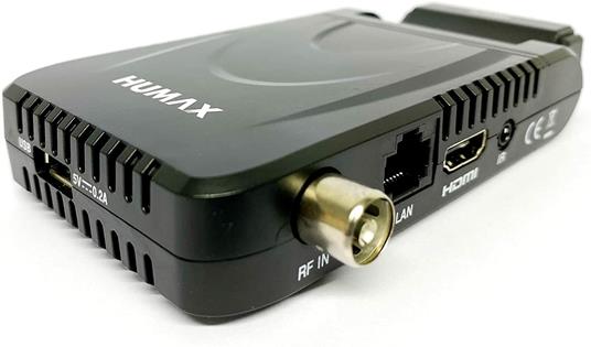 Humax - Decoder digitale terrestre DVB-T2 HD-2023T2 Digimax Nano con  telecomando 2 in 1 per controllare il TV - Humax - TV e Home Cinema, Audio  e Hi-Fi | IBS
