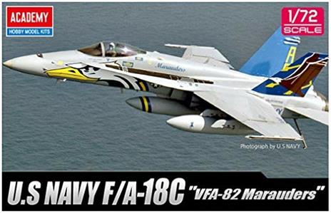 Aereo F/A-18C U.S. Navy Vfa-82. Scala 1/72. Academy AC12534