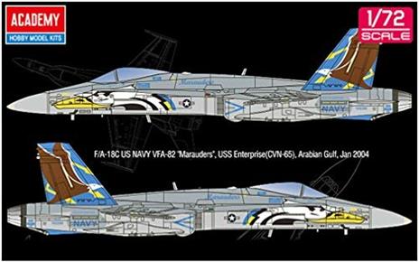 Aereo F/A-18C U.S. Navy Vfa-82. Scala 1/72. Academy AC12534 - 2