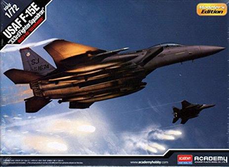 Usaf F-15E 33Rd Fighter Squadron Plastic Kit 1:72 Model Acd12550 - 2