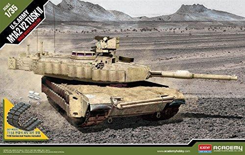 U.S. Army M1A2 Tusk Ii Tank Limited Edition Plastic Kit 1:35 Model Acd13504 - 2