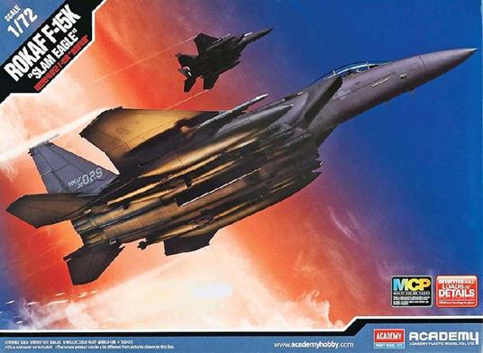 Rokaf F-15K Slam Eagle Mcp Fighter Plastic Kit 1:72 Model Acd12554 - 2
