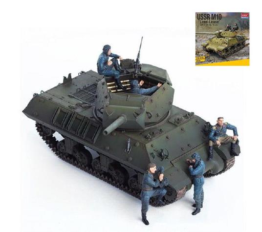 Ussr M10 Lend Lease Tank Plastic Kit 1:35 Model Acd13521