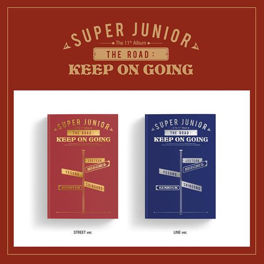 Road . Keep On Going - CD Audio di Super Junior