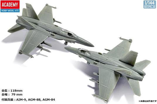 1/144 Usmc F/A-18+ Vmfa-232 Red Devils (AC12627) - 3