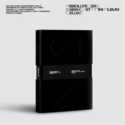 Absolute Zero - CD Audio di Baekho