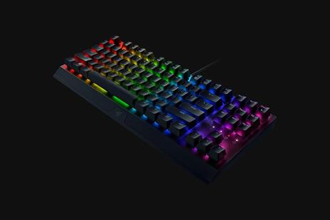 Razer BlackWidow V3 Tenkeyless - Tastiera meccanica compatta con Razer Chroma RGB (Switch Meccanici Gialli Razer, Dotata di Razer Chroma RGB, Opzioni di Cable-Routing) US Layout  Nero - 3