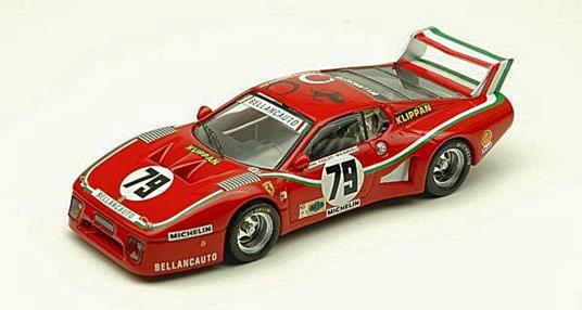 Ferrari 512 Bb #79 Accident Lm 1980 Dini / Violati / Micangeli 1:43 Model Bt9299