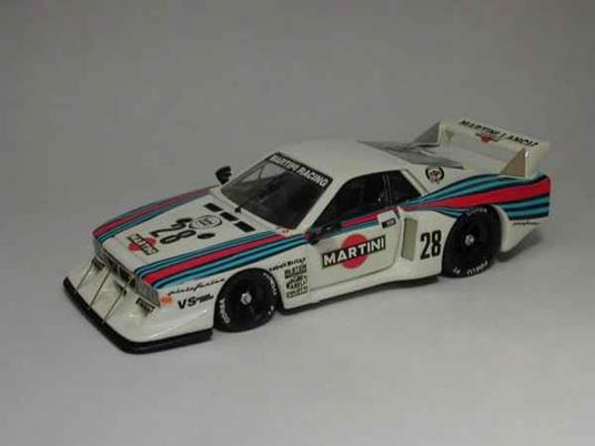 Lancia Beta Montecarlo #28 Accident Silverstone 1981 Patrese / Cheever 1:43 Model Bt9241