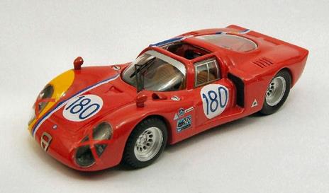 Alfa Romeo 33.2 #180 Retired Targa Florio 1968 Gosselin / Trosch 1:43 Model Bt9390 - 2