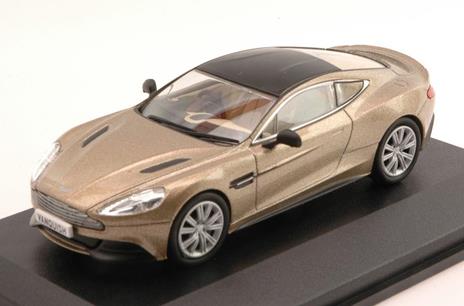 Aston Martin Vanquish Coupè 2001 Gold W/ Black Roof 1:43 Model Oxfamv002 - 2