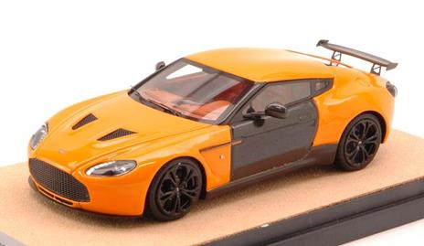 Aston Martin V12 Zagato 2012 Gloss Orange W/ Carbon Limited 10 Pcs 1:43 Model Tmdmi52An