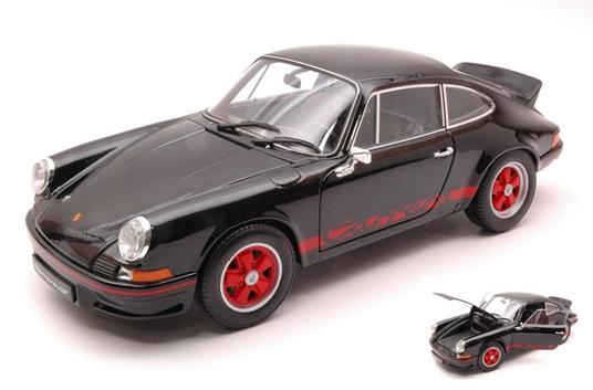 Porsche 911 Carrera Rs 1973 Black / Red 1:18 Model We18044Bk - 2