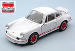 Porsche Carrera Rs 1973 White W/ Red Stripes 11cm Model WE43653WW