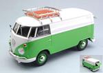 Volkswagen VW Type 2 (T1) 1965 Portapacchi Green / White 1:24 Model MTM79551