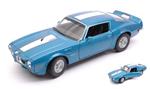 Pontiac Firebird Trans Am 1972 Blue W/ White Stripe 1:24-27 Model We24075B