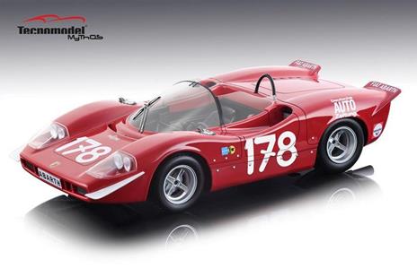 Abarth 2000 S #178 Winner Targa Florio 1969 Bitter / Kelleners 1:18 Model Tmd1858C - 2