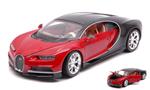 Bugatti Chiron Red / Black 1:24 Model We24077R