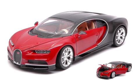 Bugatti Chiron Red / Black 1:24 Model We24077R - 2