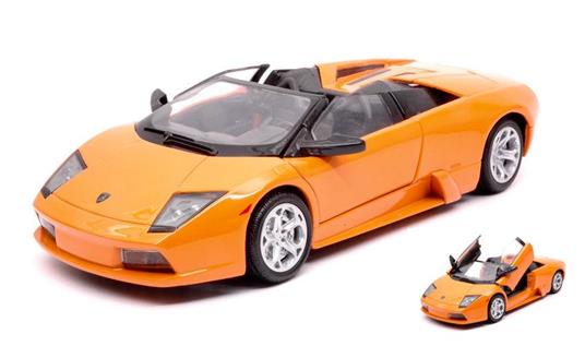 Lamborghini Murcielago Roadster 2007 Orange 1:24 Model Mtm73316Or - 2