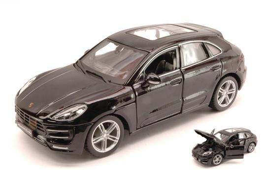 Porsche Macan 2013 Black 1:24 Model Bu21077Bk - 2