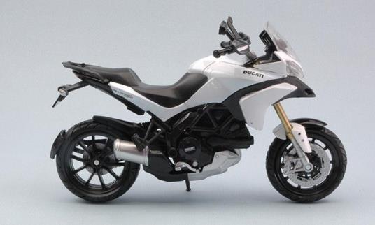 Ducati Multistrada 1200S White Moto Motorbike 1:12 Model Ny57883W - 2