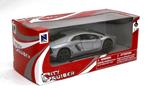 Lamborghini Aventador Lp700-4 Silver City Cruiser 1:32 Model Ny51493As