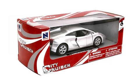 Lamborghini Gallardo Silver City Cruiser 1:32 Model Ny51493Gs - 2