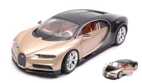 Bugatti Chiron Gold Black 1:24-27 Model We24077G - 2