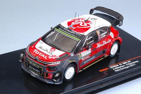 Citroen C3 Wrc #9 8Th Rally Sardegna 2017 Mikkelsen / Synnevaag 1:43 Model Ram640 Balram640 - 2