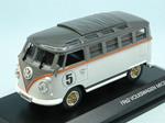 Volkswagen Vw Microbus 1962 #5 White W/ Grey Roof 1:43 Model Ldc43209Wh