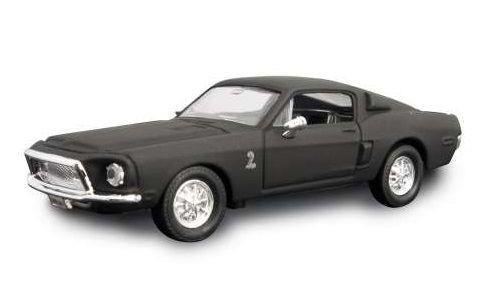 Shelby Gt-500Kr 1968 Matt Black 1:43 Model Ldc94214Mbk