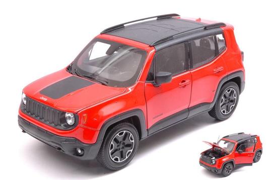 Jeep Renegade 2015 Orange / Black 1:24-27 Model We24071Or - 2