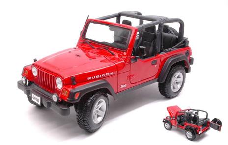 Jeep Wrangler Rubicon Red 1:18 Model Mi31663R - 2