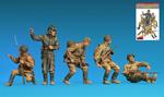 Soviet Soldiers Riders Figure Plastic Kit 1:35 Model MIN35281