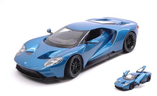 Ford Gt 2017 Metallic Blue 1:24 Model We24082Bl - 2