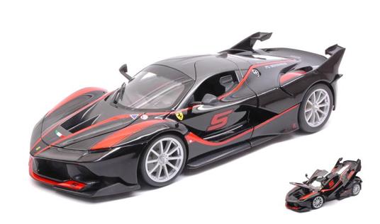 Ferrari Fxx-K #5 Black / Red 1:18 Model Bu16010Bk - 2