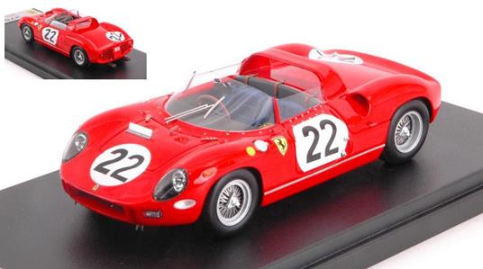 Ferrari 275P #22 Accident Lm 1964 G. Baghetti / U. Maglioli 1:43 Model Lslm052 - 2