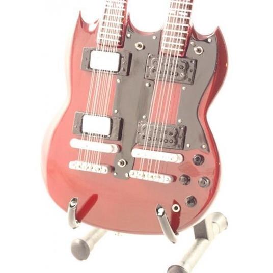 Chitarra Replica Gibson Doubleneck Signature Jimmy Page Led Zeppelin Music  Legends Collection - Mini Guitars - VIP e celebrità - Giocattoli | IBS