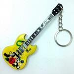 Portachiavi in Legno Forma Chitarra Mod. Exclusive. Guns N' Roses. Slash