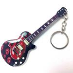 Portachiavi in Legno Forma Chitarra Mod. Exclusive. Rolling Stones  Tongue