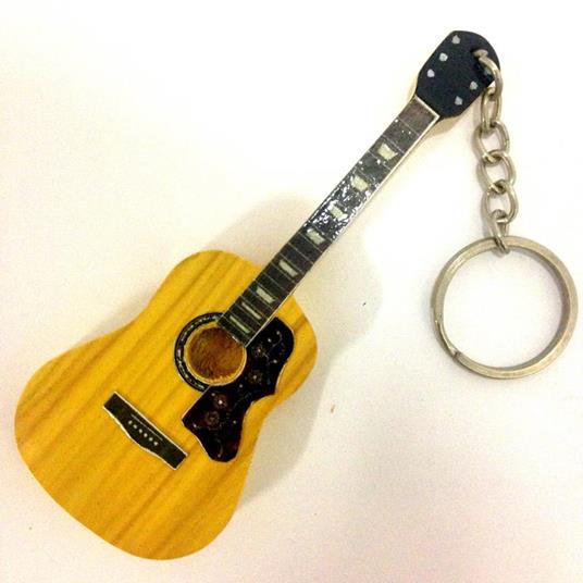 Portachiavi in Legno Forma Chitarra Mod. Exclusive  Elvis Presley