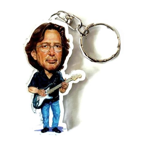 Portachiavi in acrilico caricature Music Legends. Eric Clapton - 2