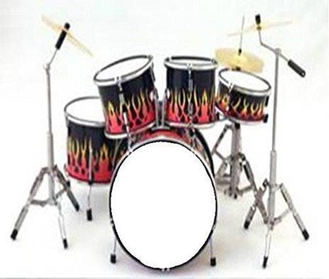 Mini batteria da collezione replica mod. Flames - 2